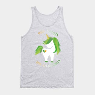 St Patrick's Day Unicorn Tank Top